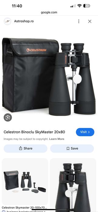 Binoclu celestro skymaster