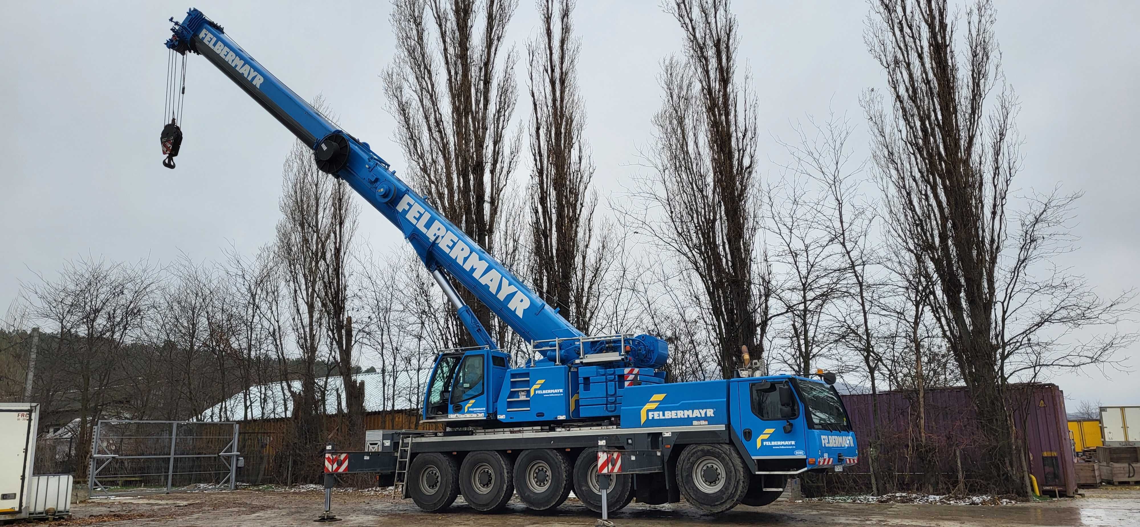 Automacara ,macara, manitou rotativ , nacele , trailer