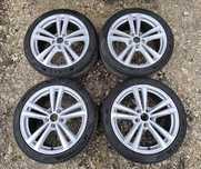 18 цола джанти с гуми за AUDI A3 SKODA OCTAVIA GOLF 5, 6, 7 SEAT LEON