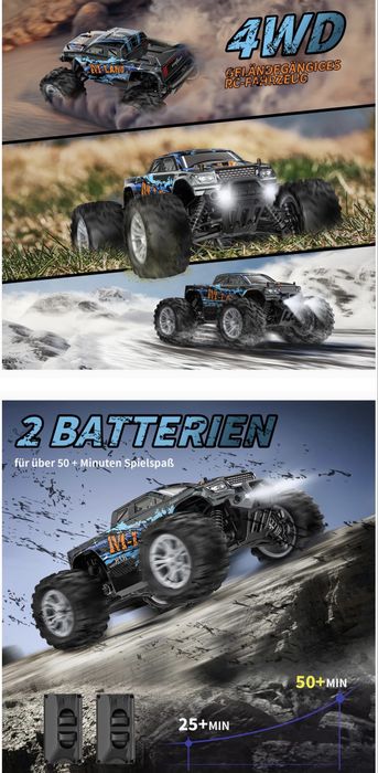 Masinuta cu telecomanda off-road de mare viteza