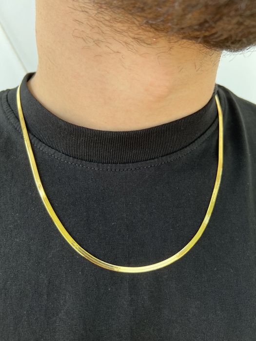 Lant Una Vida Snake For Men, Argint 925, Lungime 60 cm