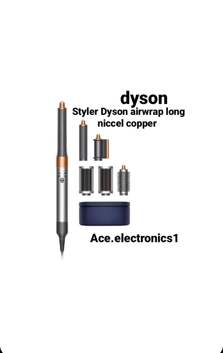 Styler Dyson airwrap long niccel copper