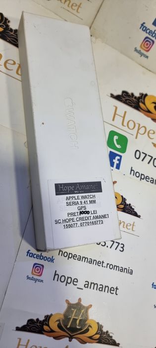 Hope Amanet P6 Apple watch seria 9 41mm GPS