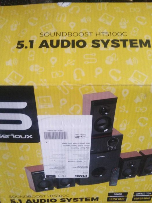 Аудио система 5.1 140w