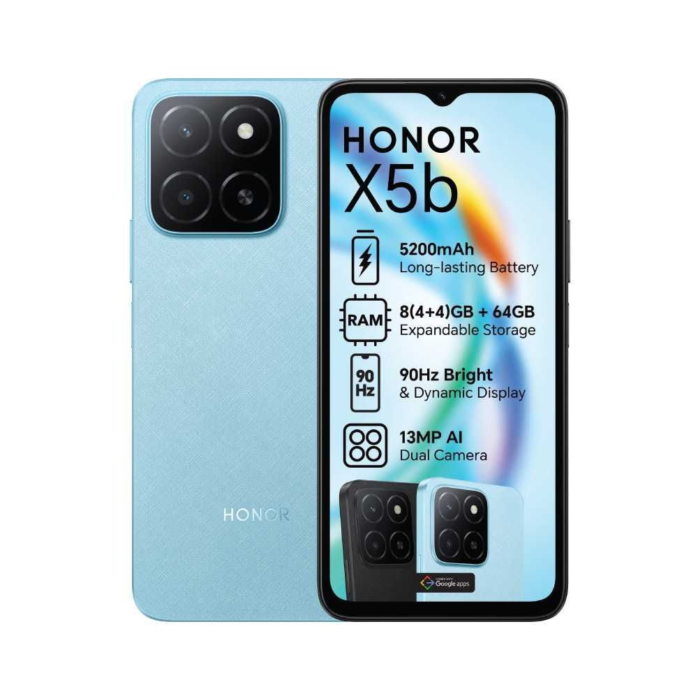 Honor  X5b  64Gb (Yangi+ Skidka+Dostavka) New-2024! 1-Yil Kafolat!