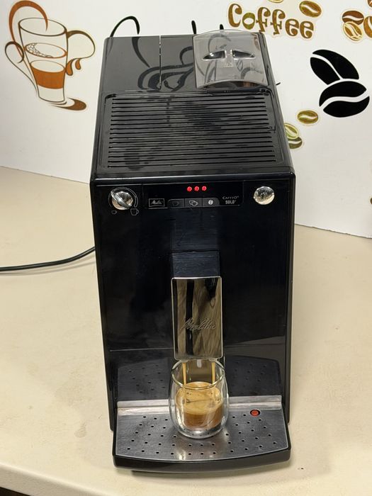 Кафемашина кафе автомат melitta solo с гаранция