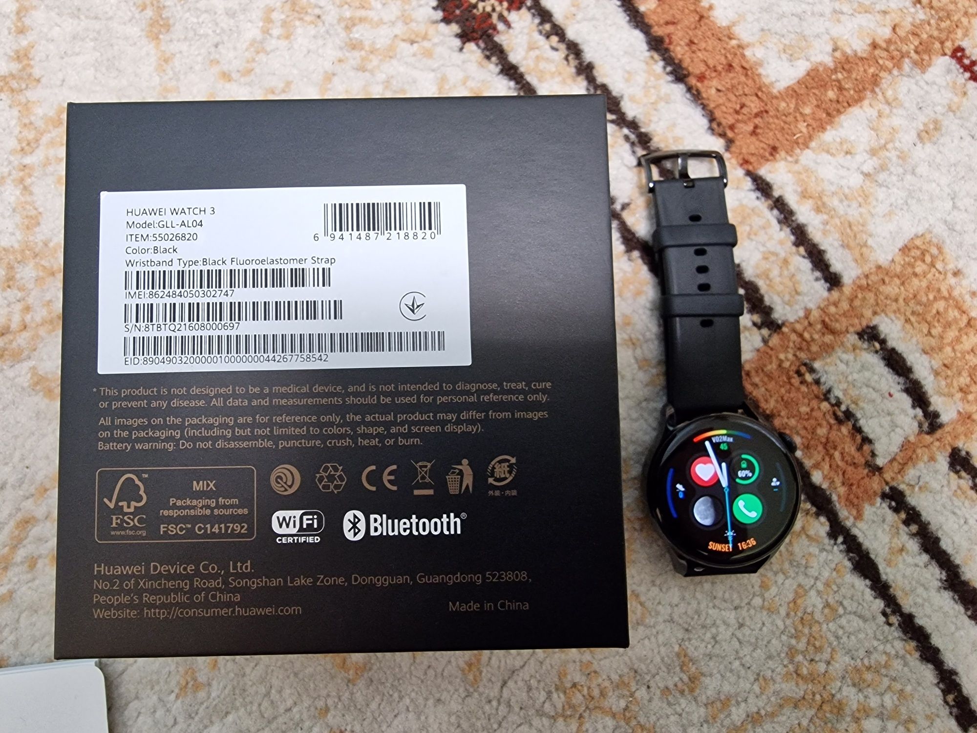 Huawei watch 3, toate accesoriile incluse