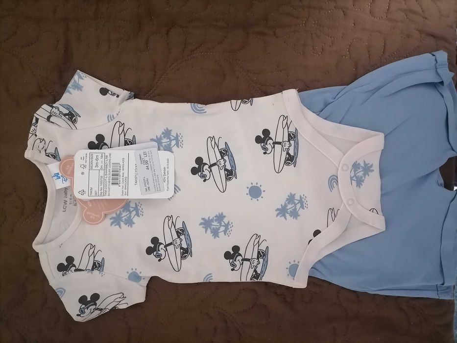 Летен комплект за момче 3-6 месеца