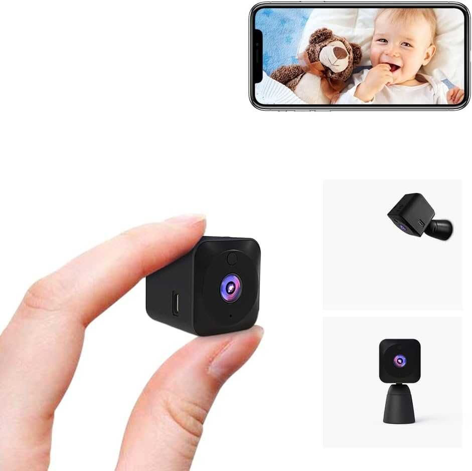 Mini Camera de supraveghere 4K smart / inteligenta, Senzor de mișcare