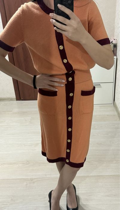 Двойка, кофта с юбкой