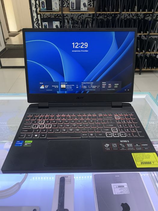 Acer nitro core i5 12450h 16/512gb rtx 4050 6gb в магазине реал