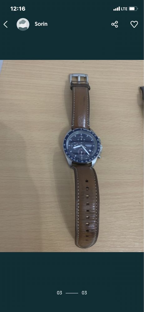 Ceas Fossil si Swatch