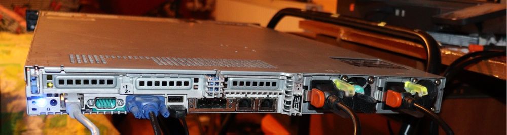 Server Dell PE R630 20 Cores 192Gb H730p Mini 1500W EPP 2x10G+2x1Gb