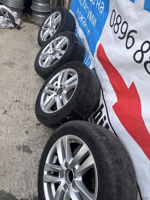 16 5х112 джанти с летни гуми