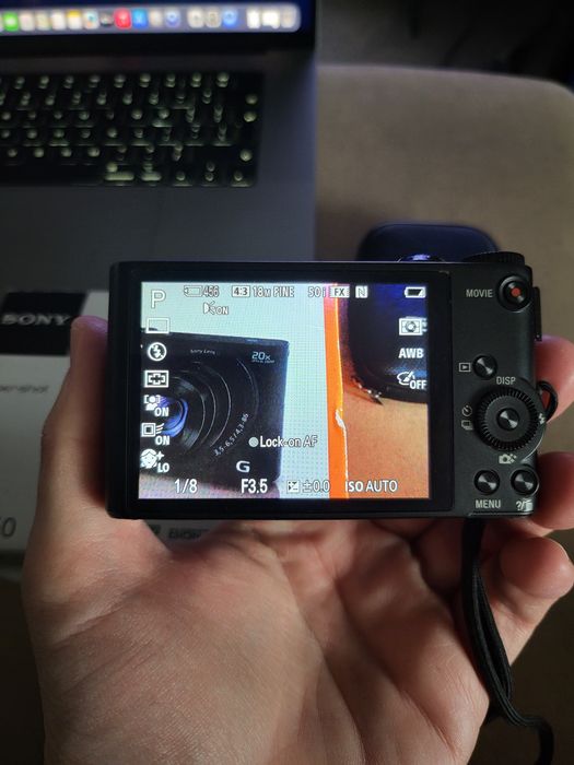 Sony WX350 18 мегапиксела/WiFi/20 зуум