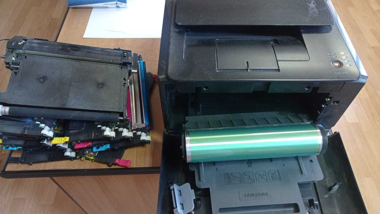 Принтер лазерный Samsung CLP-315(разбор)
