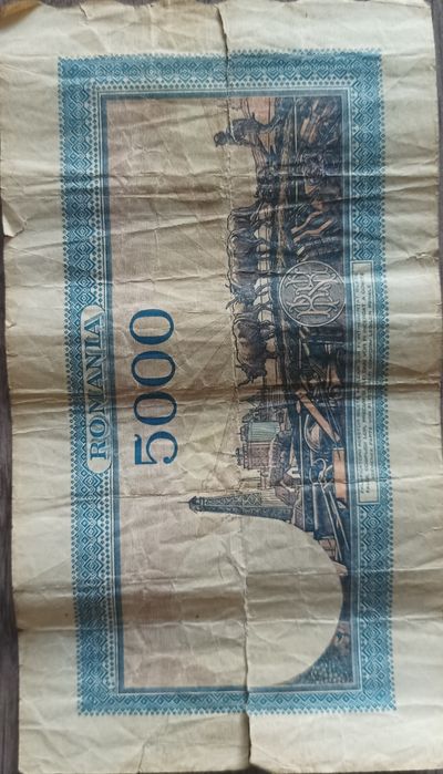 Bancnotă 5000 Lei, 1944