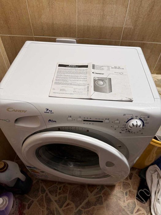 Masina de spalat Candy GO 107, 1000 Rpm, 7 kg, Clasa A+ Impecabila