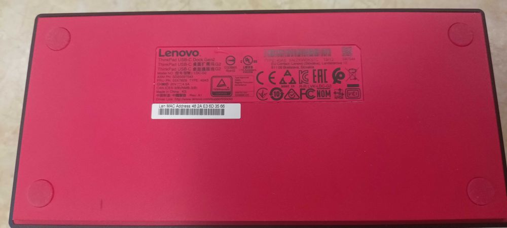 Thinkpad USB-C dock gen2 Докинг станция