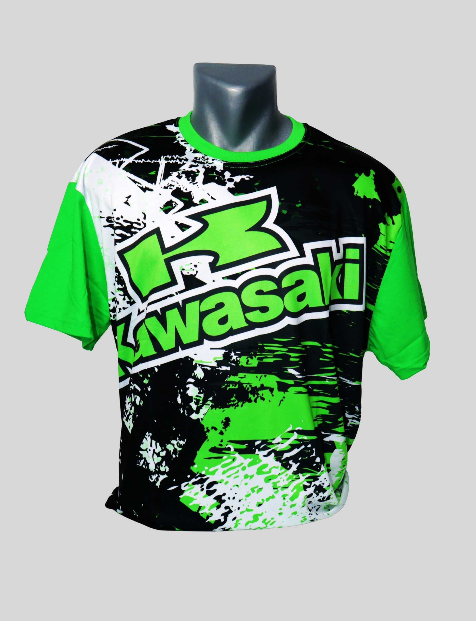 Къстъм Тениска 3D цял печат Yamaha Kawasaki KTM Suzuki Honda Ducati