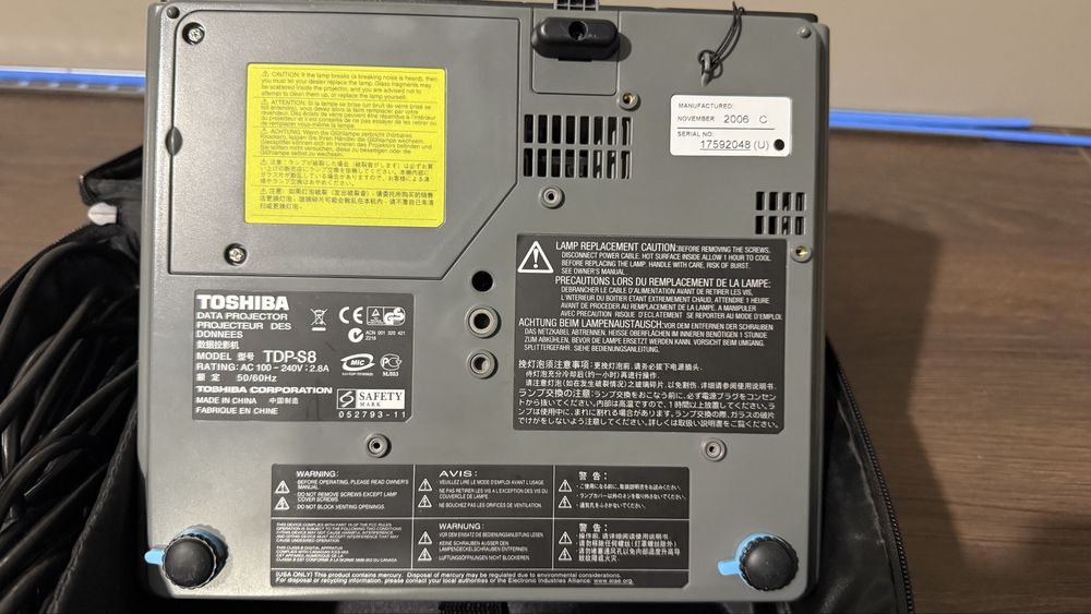 Проектор Toshiba TDP-S8