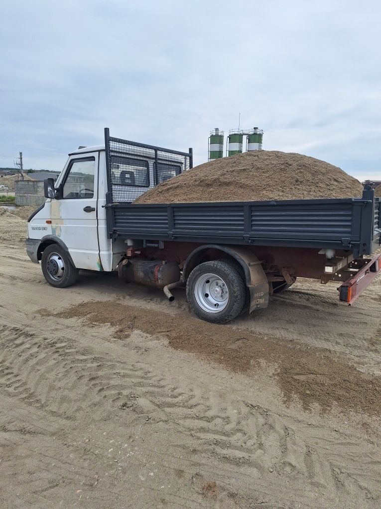 Transport basculabil cantitate mica/mare nisip sorturi pamant