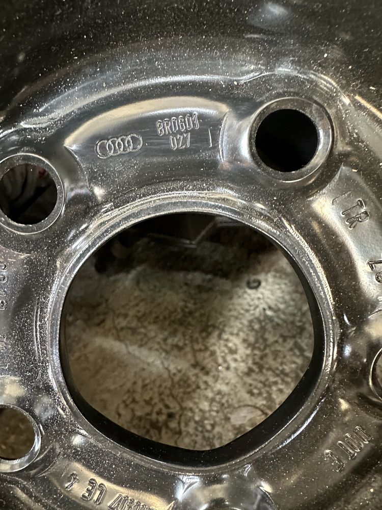 Резервна гума патерица за Audi Q5 8R 195 75 18 5x112mm 8R0601027J et36