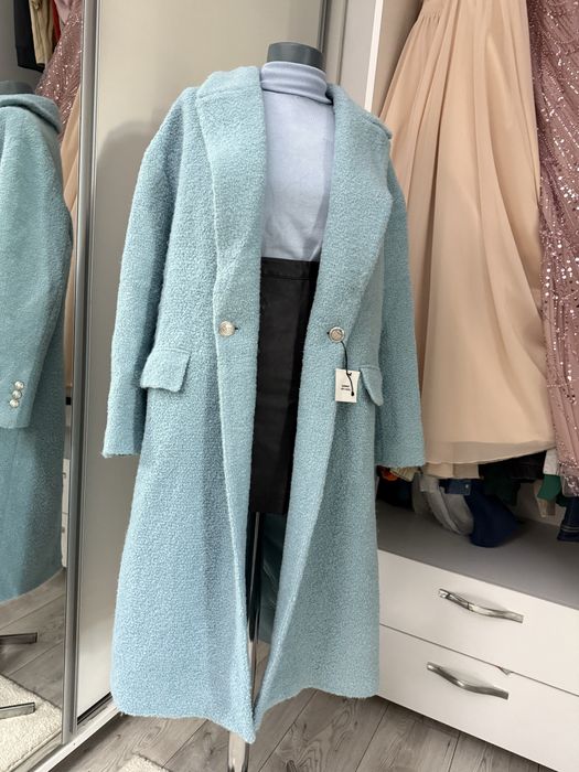 Palton Zara baby blue