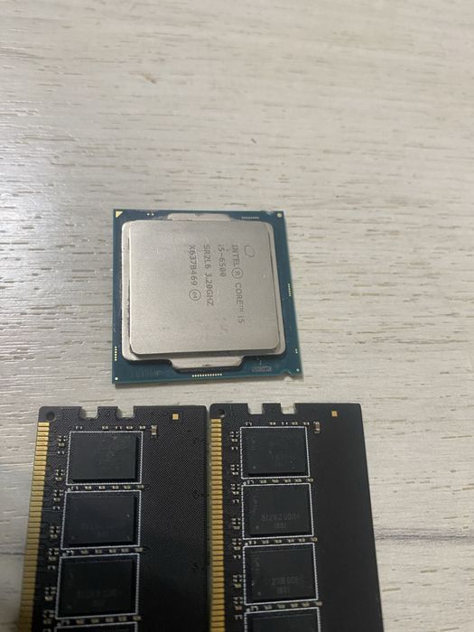 Intel core i5 6500 и ddr4 8gb 2 шт