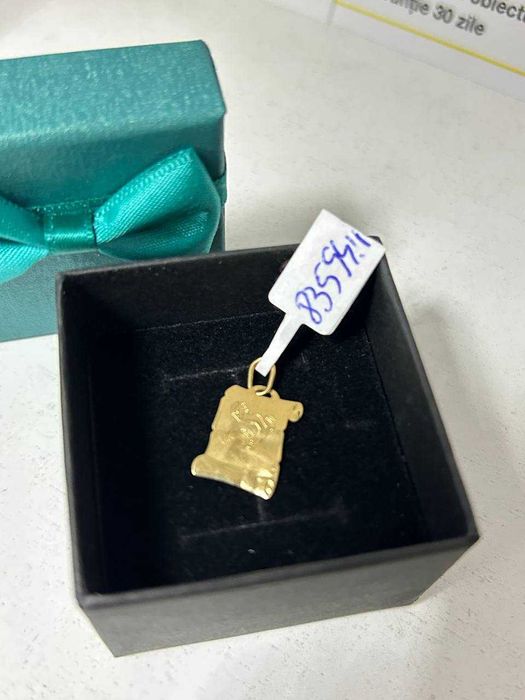 pandantiv aur 14k (m3) staramanet