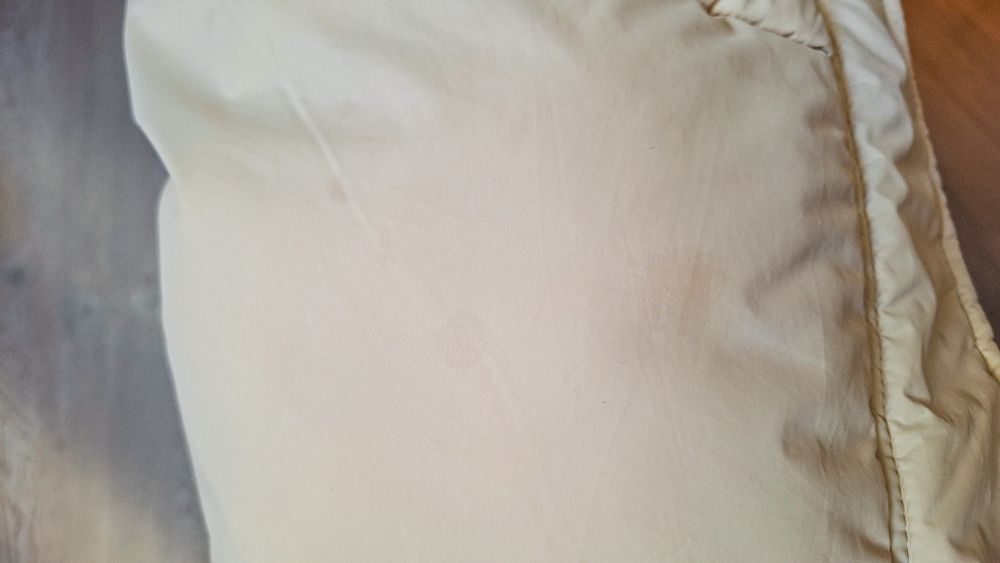 Дълго светло бежово пухено яке Minimum