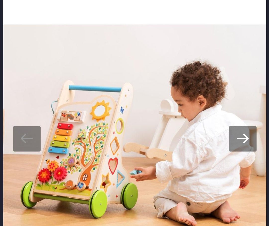 New Classic Toys Многофункционална дървена проходилка

Дървеното много