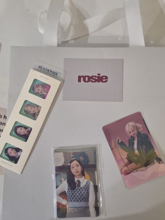 оригинальные карточки блэк пинк из оригинального магазина