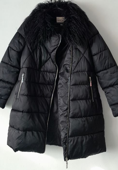 Женский черный куртка демисезон