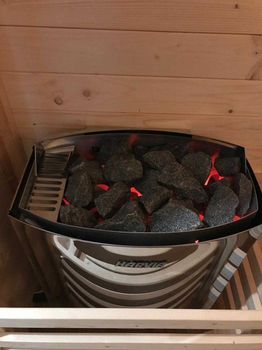 Sauna din lemn masiv