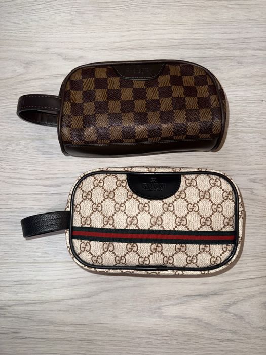 Чанта/несесер Louis Vuitton и Gucci