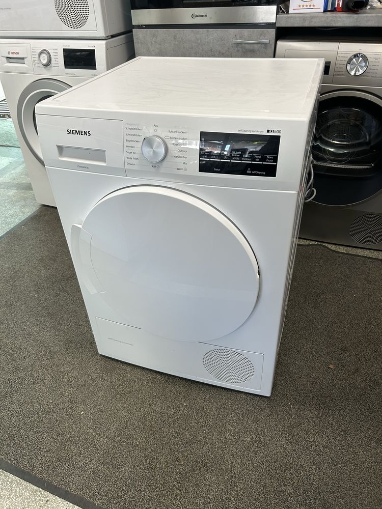 А++ Сушилня с термопомпа  Siemens iQ500 – 8 кг, selfclean,autodry