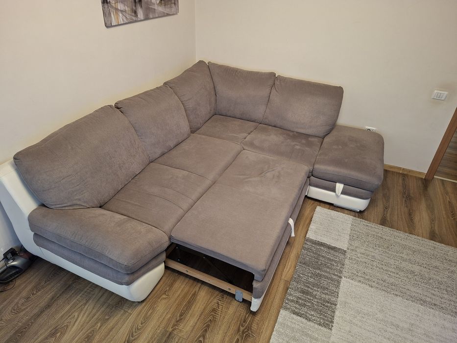 Coltar extensibil 260x225x88cm cu depozitare