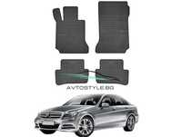 Гумени стелки зa Mercedes C class W204 ,2007-2014 г., Frogum - El Toro