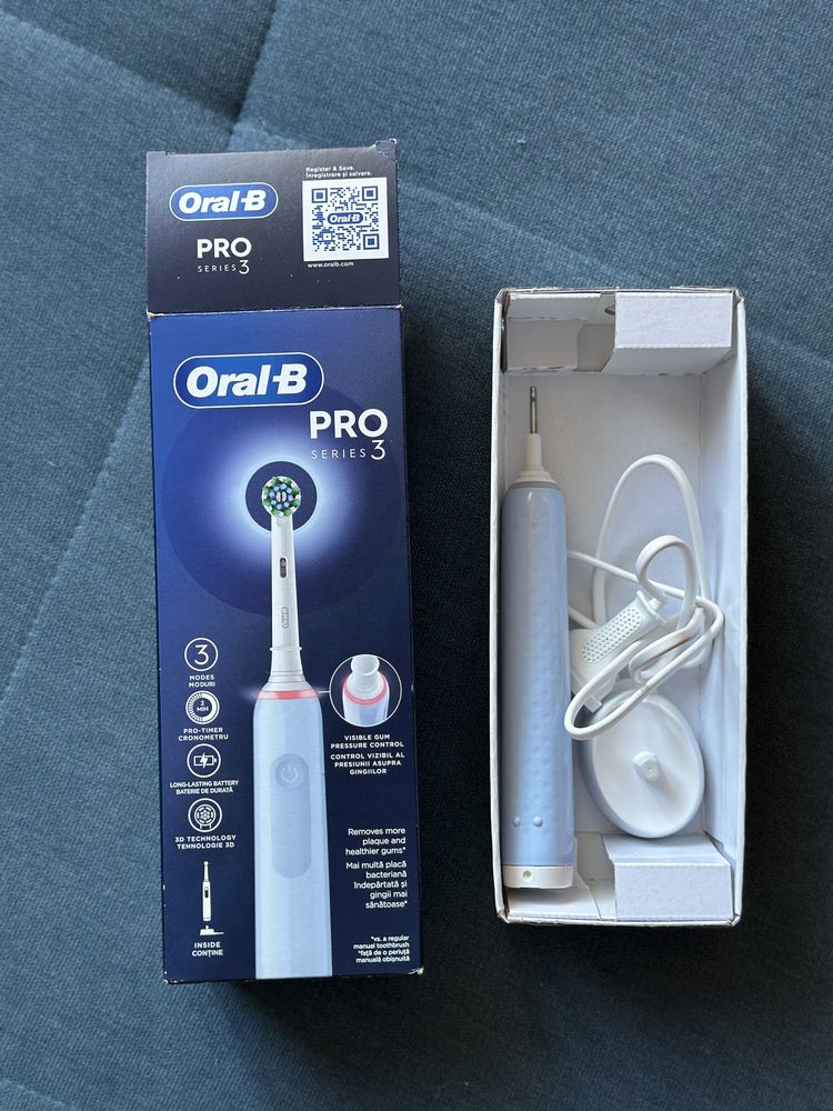 Periuta electrica cu 3 programe