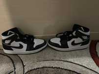 Jordan 1 black/white