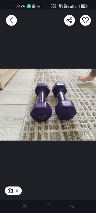 Гантель сатылады өтееее арзан бағада. 6000 келіп көрсеңіздер болды .