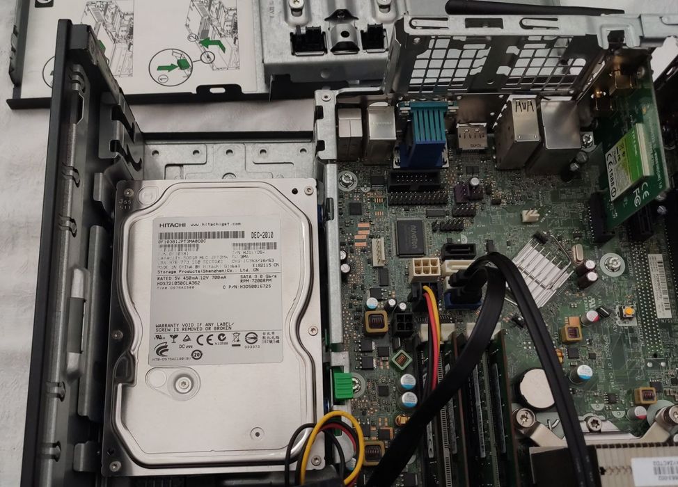 Компютър Hp Pro 6300 Sff Intel i3 3240 9GB ddr3 500GB hdd