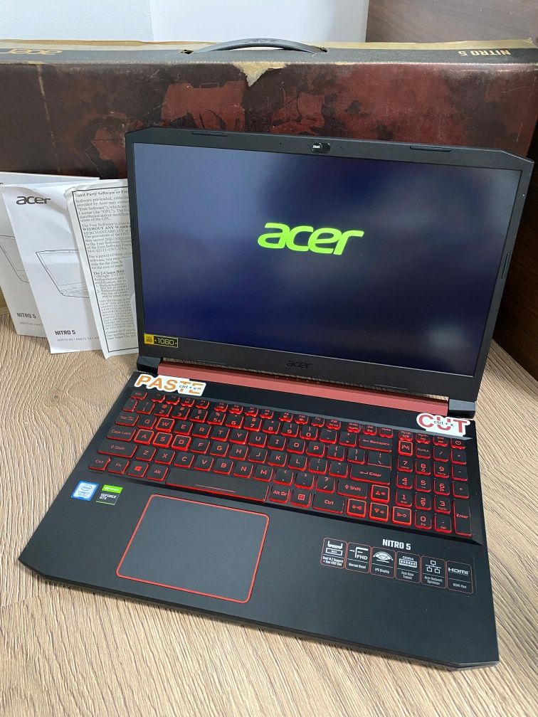 Laptop Gaming Acer Nitro 5 i7-9Th ca Nou