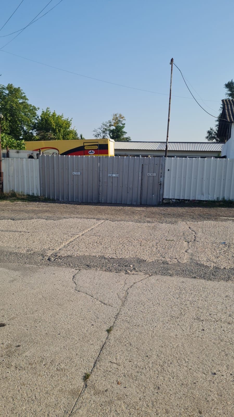 Teren 1210mp + hală și spațiu de birouri Ramnicu Valcea lângă Remat
