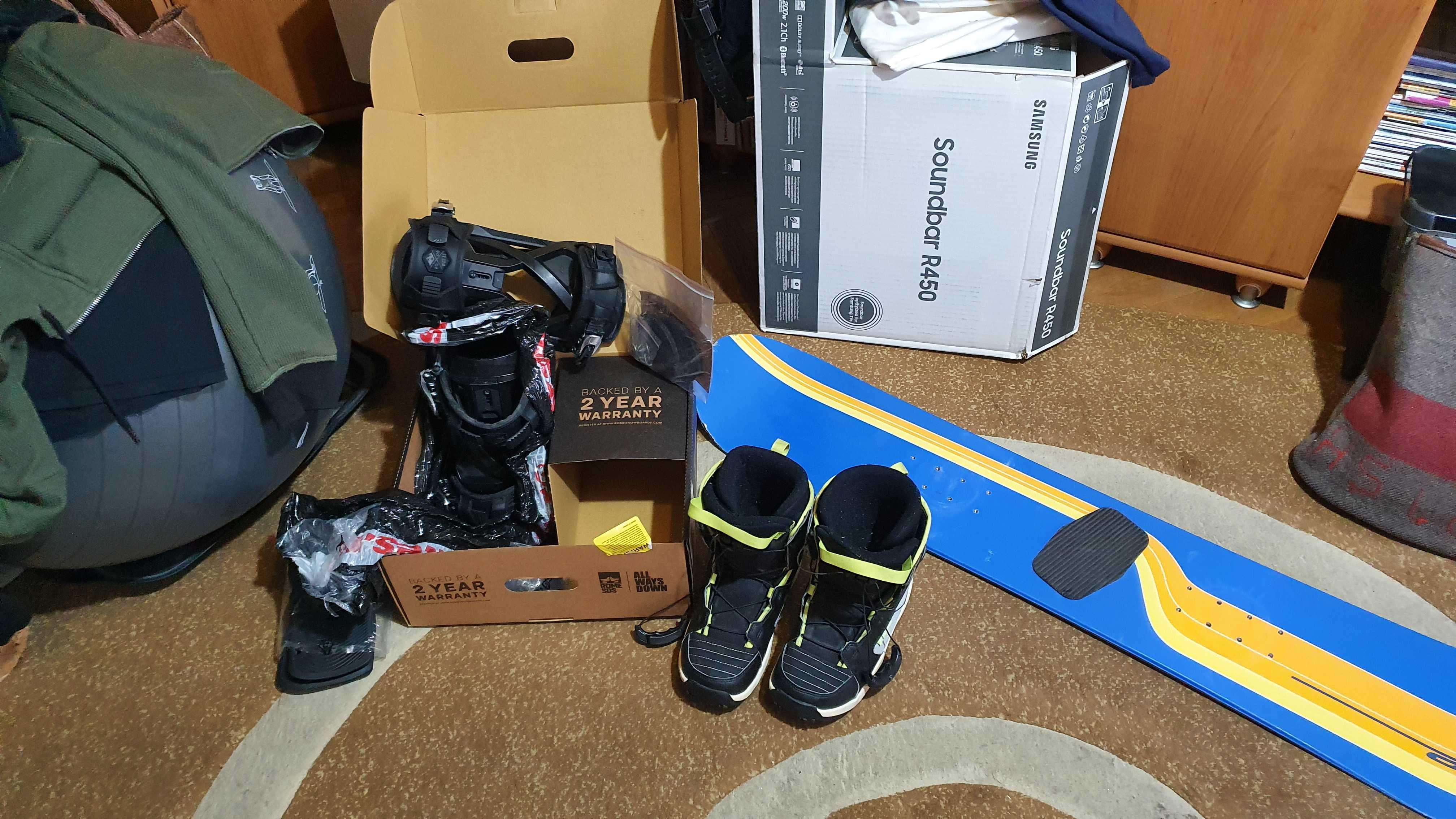 Placi Snowboard K2 si Nidecker cu legaturi si boots Salomon