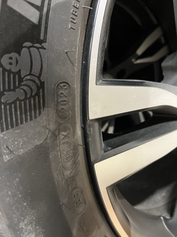 Джанти със зимни гуми Michellin Volvo XC90