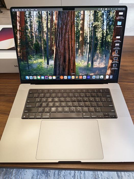 MacBook Pro 16-inch, 2021 - M1 Max, 32GB, 1TB, 85% baterie