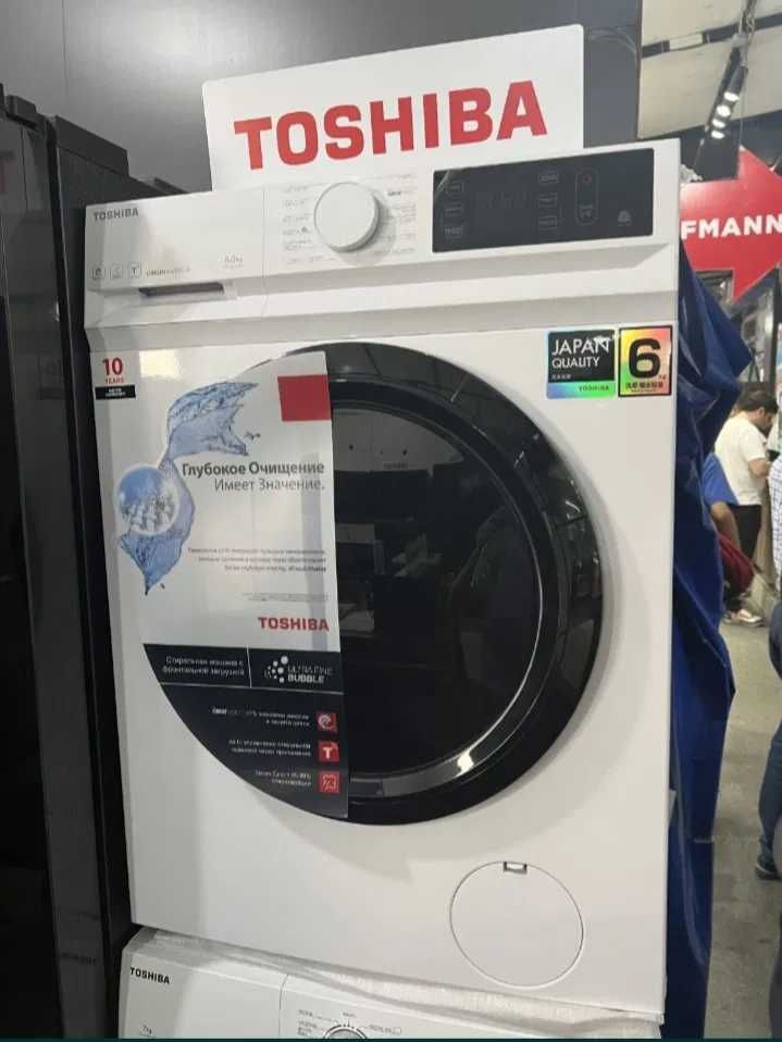 Стиральная машина Toshiba 6\7\8\9\10кг инвертер по Японской технологии