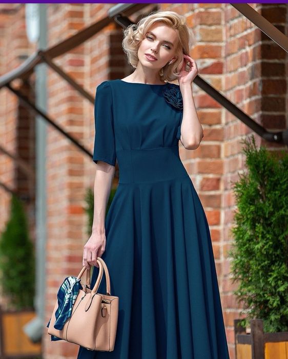 Женское платье новое производство Россия, ткань вискоза, размер 48-50